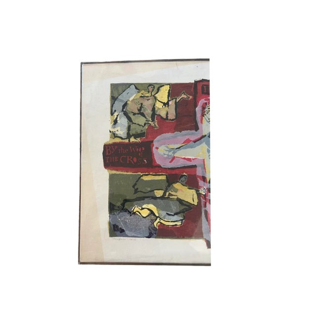 We have for your consideration a very gorgeous and amazing piece of wall art by artist sister Monica Julie. Signed in...