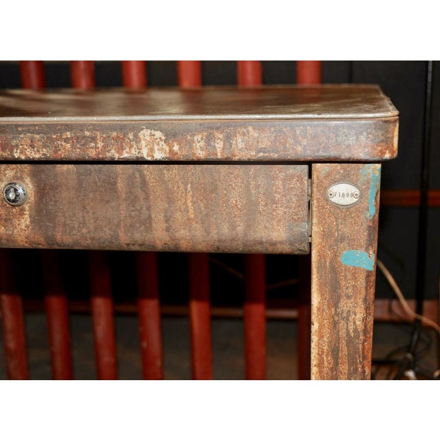 Industrial Work Table, 1960s For Sale - Image 16 of 17