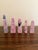 Set of Five Pink and Cream Marble Grand Tour Obelisks, Late 20th Century For Sale - Image 11 of 11