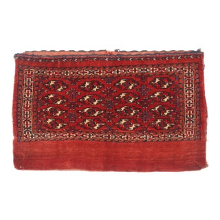 Late 19th Century Turkmen Chuval Bag Face, 02'06 X 03'11 For Sale