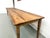 Brown Farmhouse Table in Pine with Spindle Legs, 1950s For Sale - Image 8 of 18