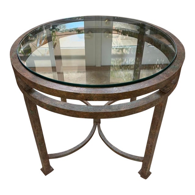 1990s Custom Dennis & Leen Roman Side Table For Sale