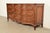 French Provincial Century Furniture French Provincial Louis XV Carved Cherry Wood Triple Dresser For Sale - Image 3 of 13