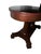 Traditional American Empire Style Ribbon Mahogany Center Table / Desk, Early 1900s For Sale - Image 3 of 7
