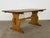 Danish Oak Extension Trestle Dining Table in the manner of Henning Kjærnulf For Sale - Image 14 of 14