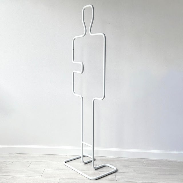 White Late 20th Century Postmodern Figural Valet For Sale - Image 8 of 12