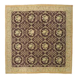 Antique European Garden Rug - 10'08 X 10'10