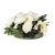 Green Italian Round Glass and Artificial White Peony Composition from VGnewtrend For Sale - Image 8 of 8