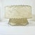 1940s Vintage Boho Chic Arts & Crafts 2 Tier Scalloped Edge Fiberglass Lamp Shade For Sale - Image 4 of 9