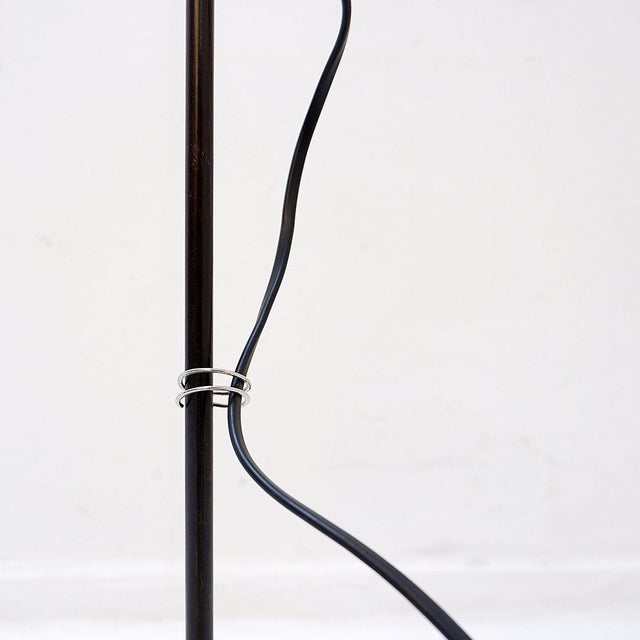 Adjustable Wrought Iron Floor Lamp For Sale - Image 4 of 15