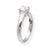 Contemporary Tiffany & Co. .54 Ct Lucida Cut Diamond Engagement Ring G-H, Vvs2-Vs1 Igi Cert, Size 4.5 For Sale - Image 3 of 12