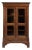 Oak Vitrine in Original Patina, Antique, France, Circa 1880 For Sale