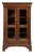 Oak Vitrine in Original Patina France Late 29th Century For Sale