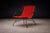 Forma Brazil Brazilian Modern Red Synthetic Rope and Iron Armchair, Forma, Brazil, 1950s For Sale - Image 4 of 15
