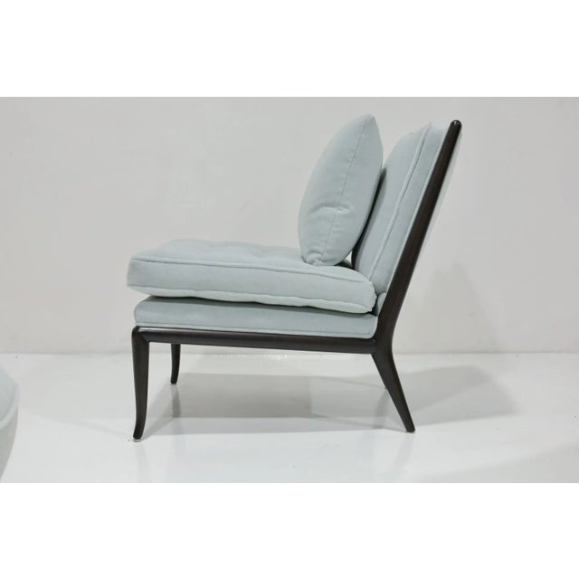 T.H. Robsjohn Gibbings Mid-20th Century Slipper Lounge Chair Attributed to T.H. Robsjohn-Gibbings for Widdicomb For Sale - Image 4 of 10
