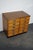 Gold Mid-20th Century German Oak / Pine Apothecary Cabinet or Bank of Drawers For Sale - Image 8 of 12