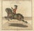 William Cavendish, Dressage Capriole Engraving after Newcastle, 1700, Engraving For Sale