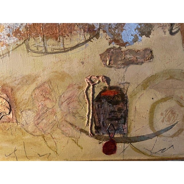 1950s Roy Fairchild Venetian Memories Hand-Embellished, Limited Edition Signed Serigraph on Canvas and Numbered 22/85 in Exquisite Gold Frame For Sale - Image 18 of 18