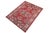 Enhance your home with this exquisite hand-knotted Super Kazak rug, crafted from fine hand-spun wool and dyed with all-...