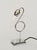 Art Deco Floor Lamp Exceptional Art Deco table lamp made around 1925. Nickel-plated brass. Spiral-bent tube. The lamp has...