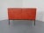Orange Minimalist 2-Seater Bench, Germany, 1960s For Sale - Image 8 of 12