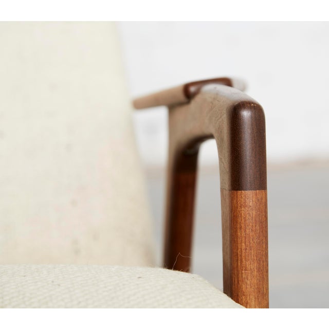 Mid-Century Modern Set of Vintage Ruster Lounge Chair and Ottoman by Yngve Ekström for Pastoe, 1950s For Sale - Image 3 of 14