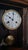 Rustic 1923 Antique Mechanical Wooden Wall Clock by Gebrüder Junghans From Black Forest For Sale - Image 3 of 8