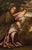 School of Titian, The Holy Family with the Infant Saint John the Baptist, 17th Century, Oil Painting on Canvas, Framed For Sale - Image 8 of 15