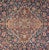 An amazing late 19th century Persian Tabriz rug with an intensely woven multicolored floral pattern in crimson, indigo,...