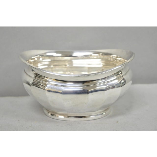 Antique "Unity" Ai Silver Plated Edwardian Sugar Bowl & Creamer Milk Jug England For Sale - Image 4 of 11