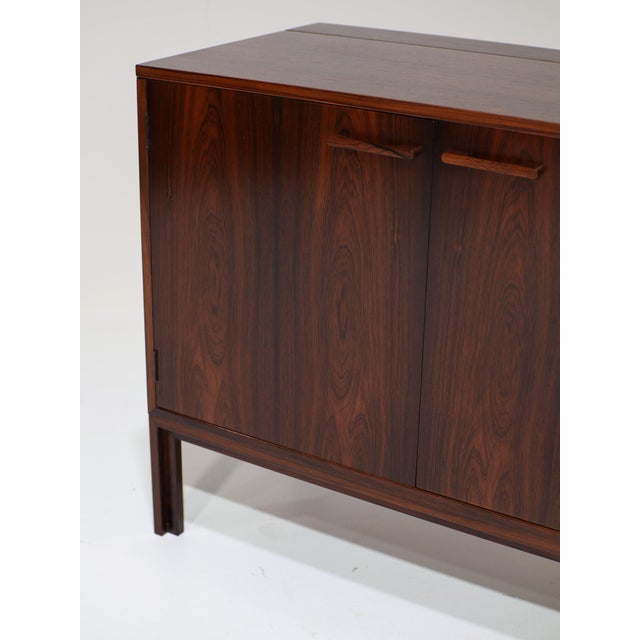 Vintage Danish Bar Cabinet in Rosewood by Feldballes Møbelfabrik, 1960s For Sale - Image 12 of 16