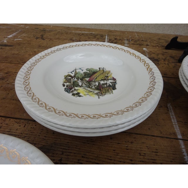 Soup Plates in Lunéville Earthenware from Keller & Guerin, 1890s, Set of 11 For Sale - Image 13 of 18