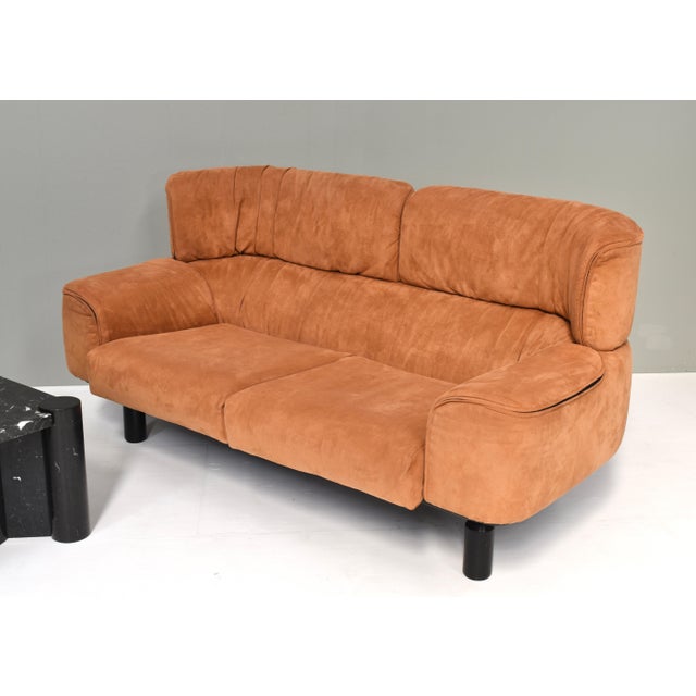 1980s Love Seat by Gianfranco Frattini for Cassina, Italy, 1987 For Sale - Image 5 of 18