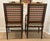 Early 20th Century Early 20th Century French Louis XVI Style Square Back Hand-Carved Wood Armchairs - A Pair For Sale - Image 5 of 18