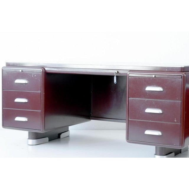 Steel Desk from Ahrend, Netherlands, 1933 For Sale - Image 12 of 14
