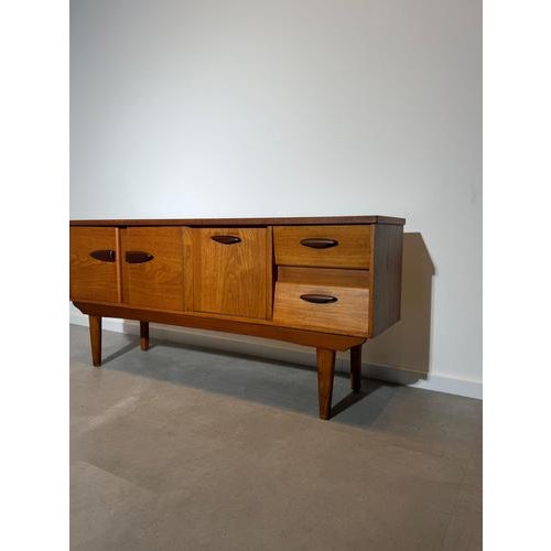 Mid-Century Modern Teak Sideboard from Jentique For Sale - Image 5 of 12