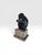 Bronze Vintage Maitland-Smith Bronze Monkey Sculpture on Stone Pedestal For Sale - Image 8 of 12