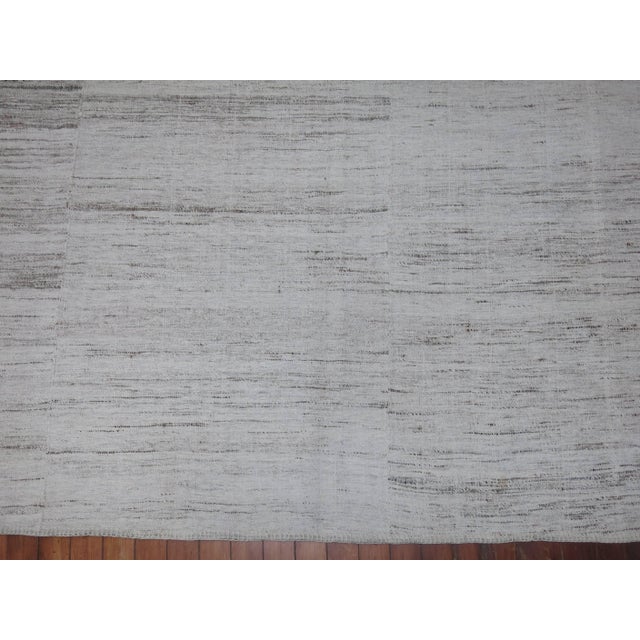 Cotton Kilim Flat-Weave Carpet For Sale In New York - Image 6 of 6
