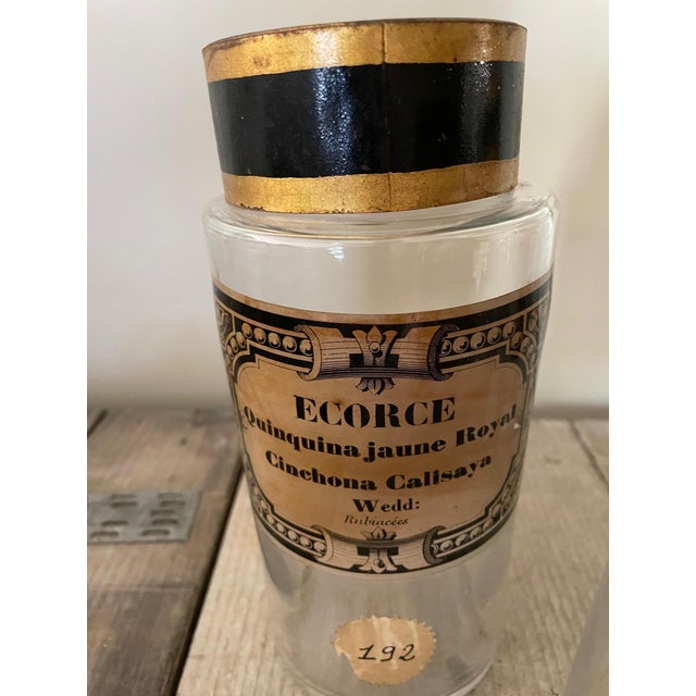 Apothecary Jars, 1920s, Set of 3 For Sale - Image 3 of 7