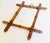 Antique French Faux Bamboo Wall Mirror, 14" X 16", 1920s For Sale In Sacramento - Image 6 of 10