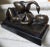 Mid 20th Century Rubin, French B. 1841 Leda and the Swan, Bronze Sculpture on Marble Plinth For Sale - Image 5 of 8