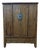 Antique 19th-Century Chinese Elmwood Multi-Door Armoire & Wedding Cabinet For Sale
