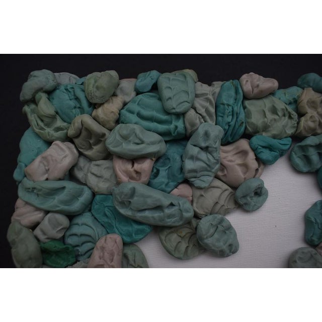 Plastic María Magán, Wall Mounted Pop Object Sculpture with Chewing Gum Forms, 2022, Wood For Sale - Image 7 of 10