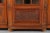 Antique Baroque Oak 3-Door Display Case with Carvings, Aachen Lüttich, 19th Century For Sale - Image 9 of 18
