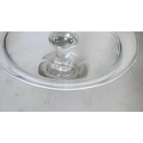 Gold French Crystal Cheese Dome with Cut Glass Decor, 1970s For Sale - Image 8 of 13