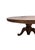 Sculptural Solid Teak Wood Dining Table With Expressive Natural Grain For Sale - Image 4 of 9