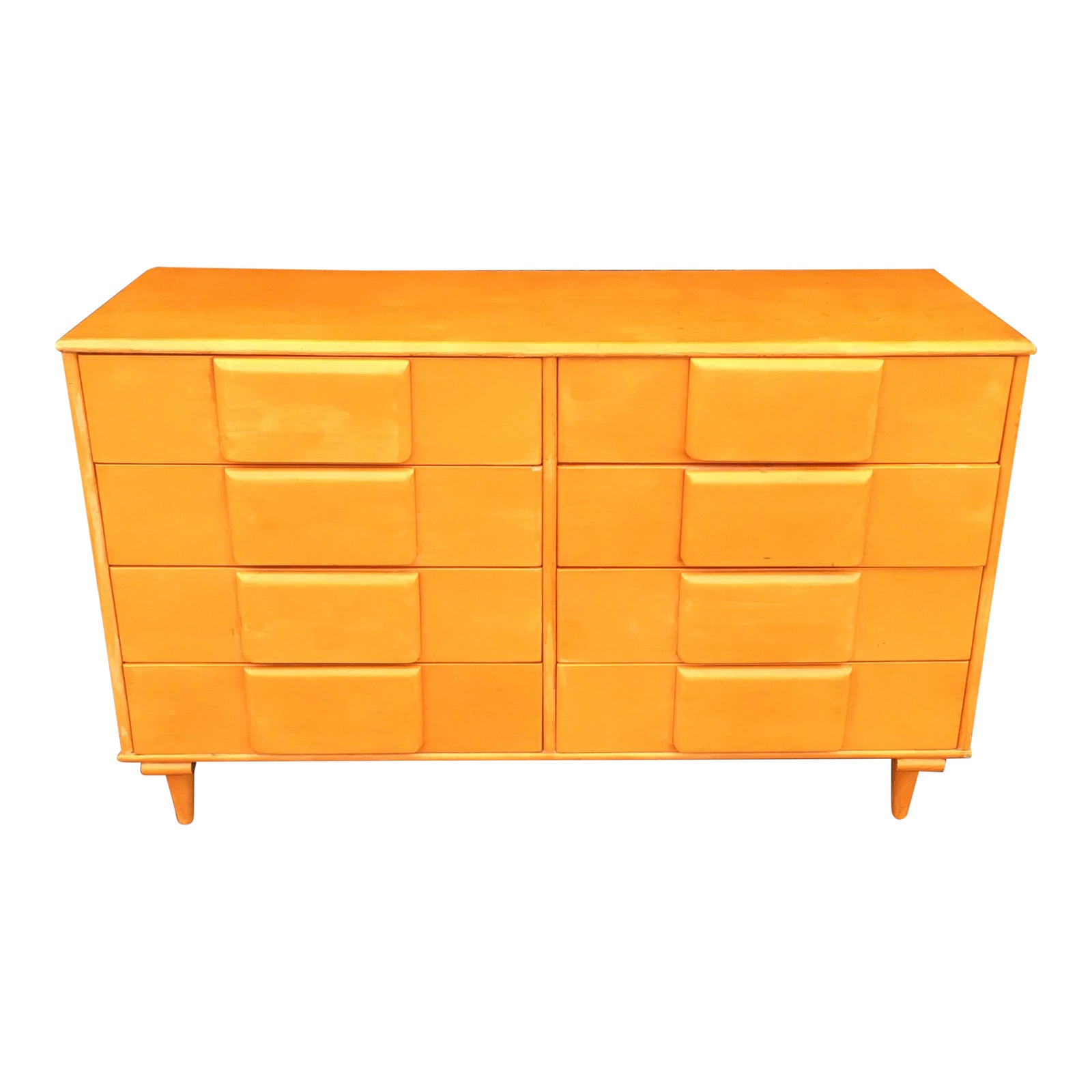 Vintage Mid Century Modern Double Chest of Drawers Chairish