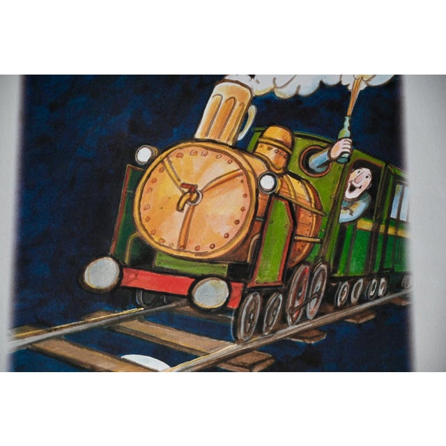 1990s Tomy Ungerer, the Beer Train, 1994, Cardboard For Sale - Image 5 of 7