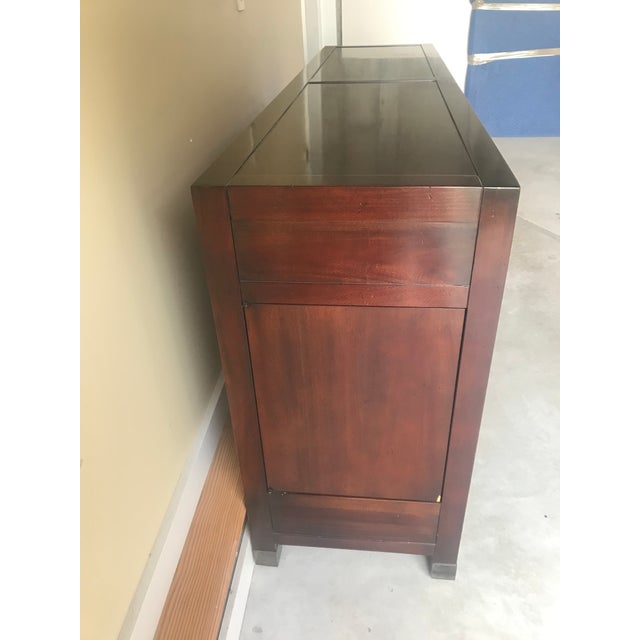 Baker Milling Road Mahogany Ming Sideboard With Hidden Compartments