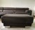 Modernist Espresso Italian Leather Sectional & Ottoman For Sale - Image 10 of 10